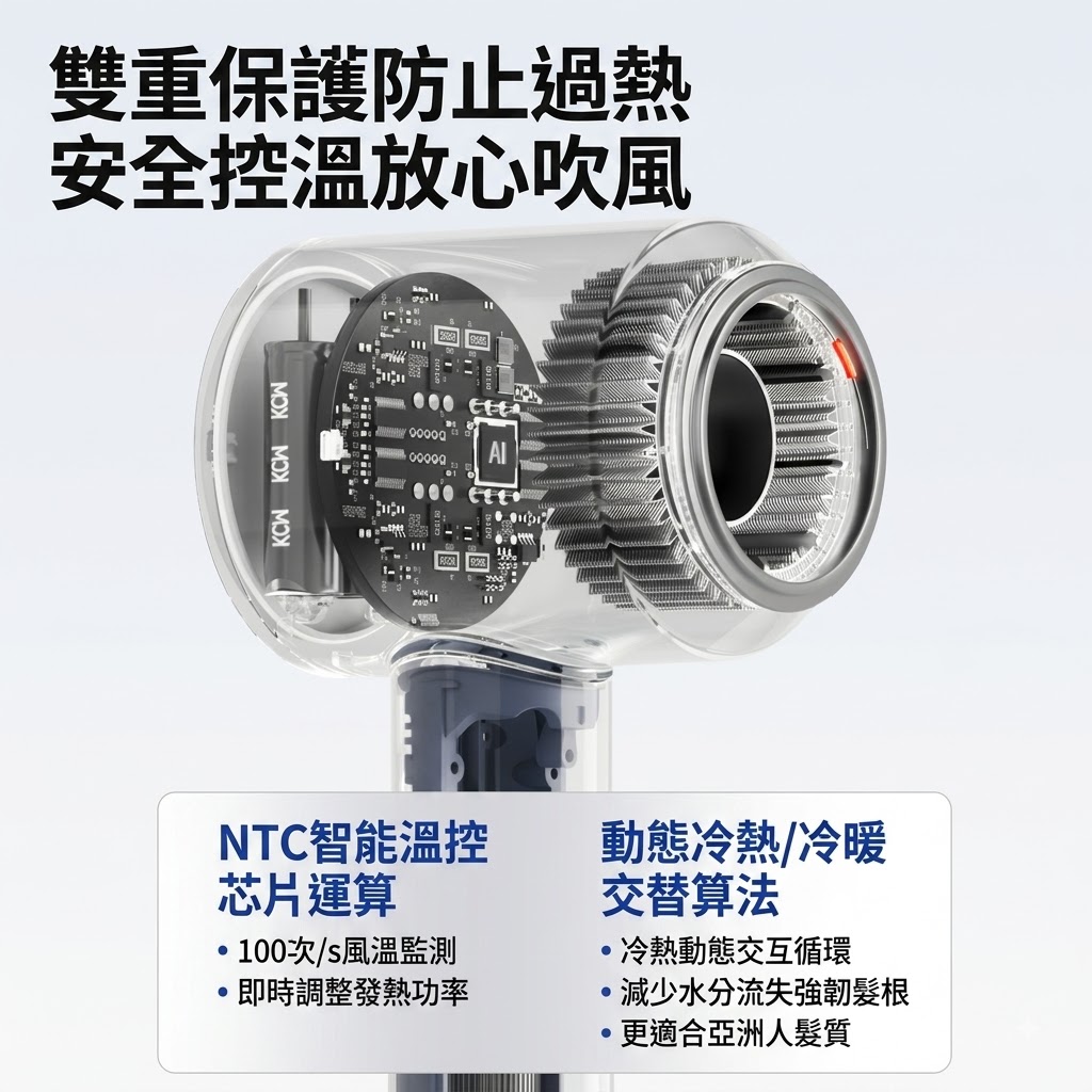 德國本博吹風機負離子護髮靜音速幹家用2026新款電吹風七夕禮物