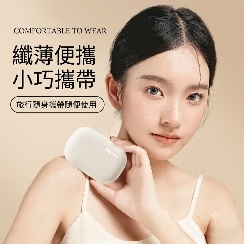 全新高頻聲波全自動隱形眼鏡清洗器 美瞳清洗盒 電動便攜沖洗神器 角膜塑形聲波清潔機超沖洗儀器