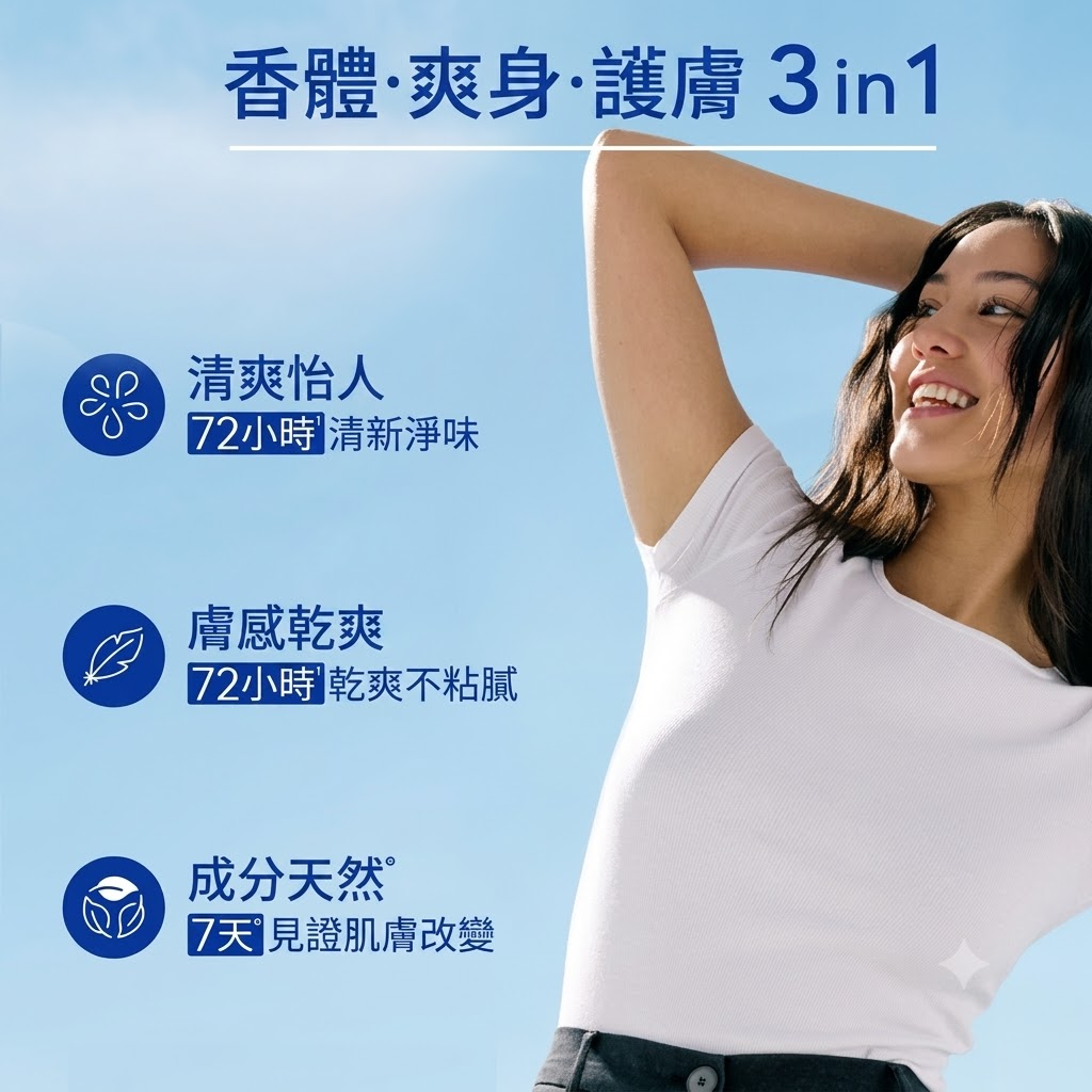 薇菇涼凡士林香體露走珠液男女腋下止汗持久香學生止汗露淨味