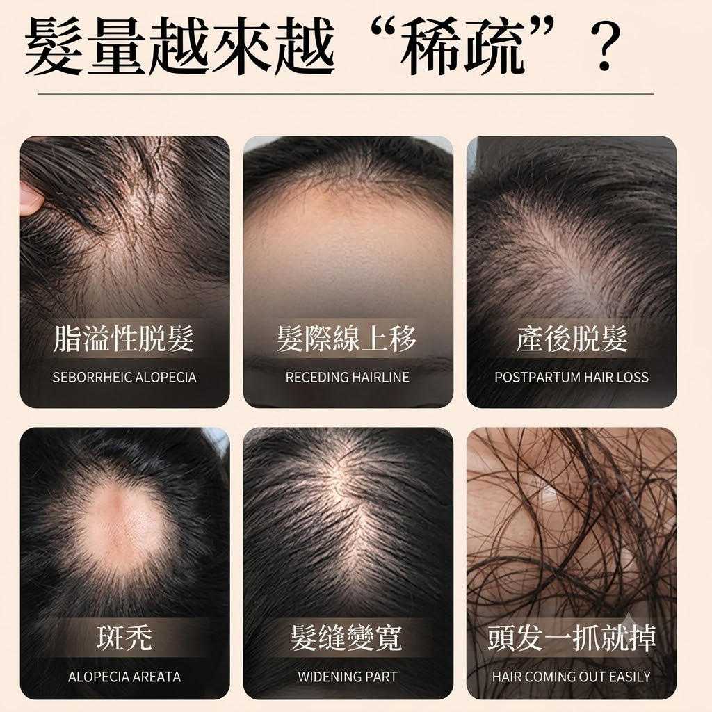 滾珠按摩側柏葉育髮液防脫生髮液頭皮養髮增髮固髮生長