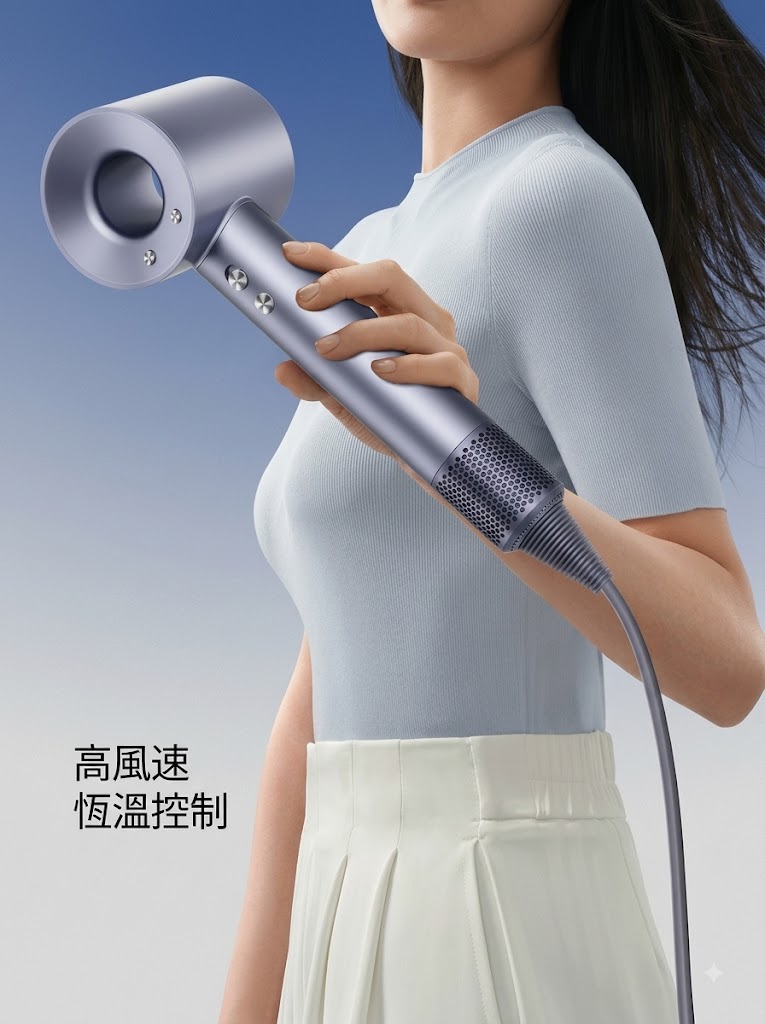 德國本博吹風機負離子護髮靜音速幹家用2026新款電吹風七夕禮物