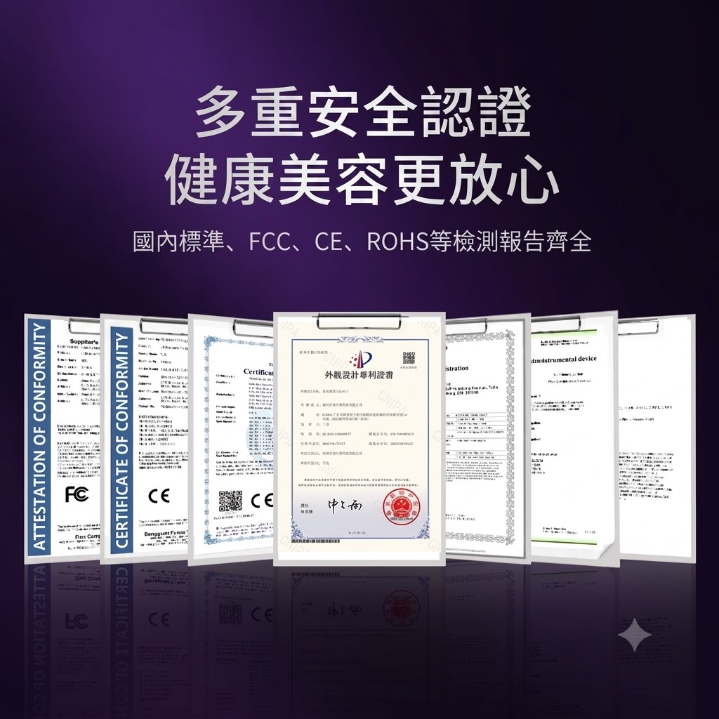 YD美膚面罩儀紅藍光祛煥膚儀淡痘印嫩膚亮白大小排燈家用美容儀