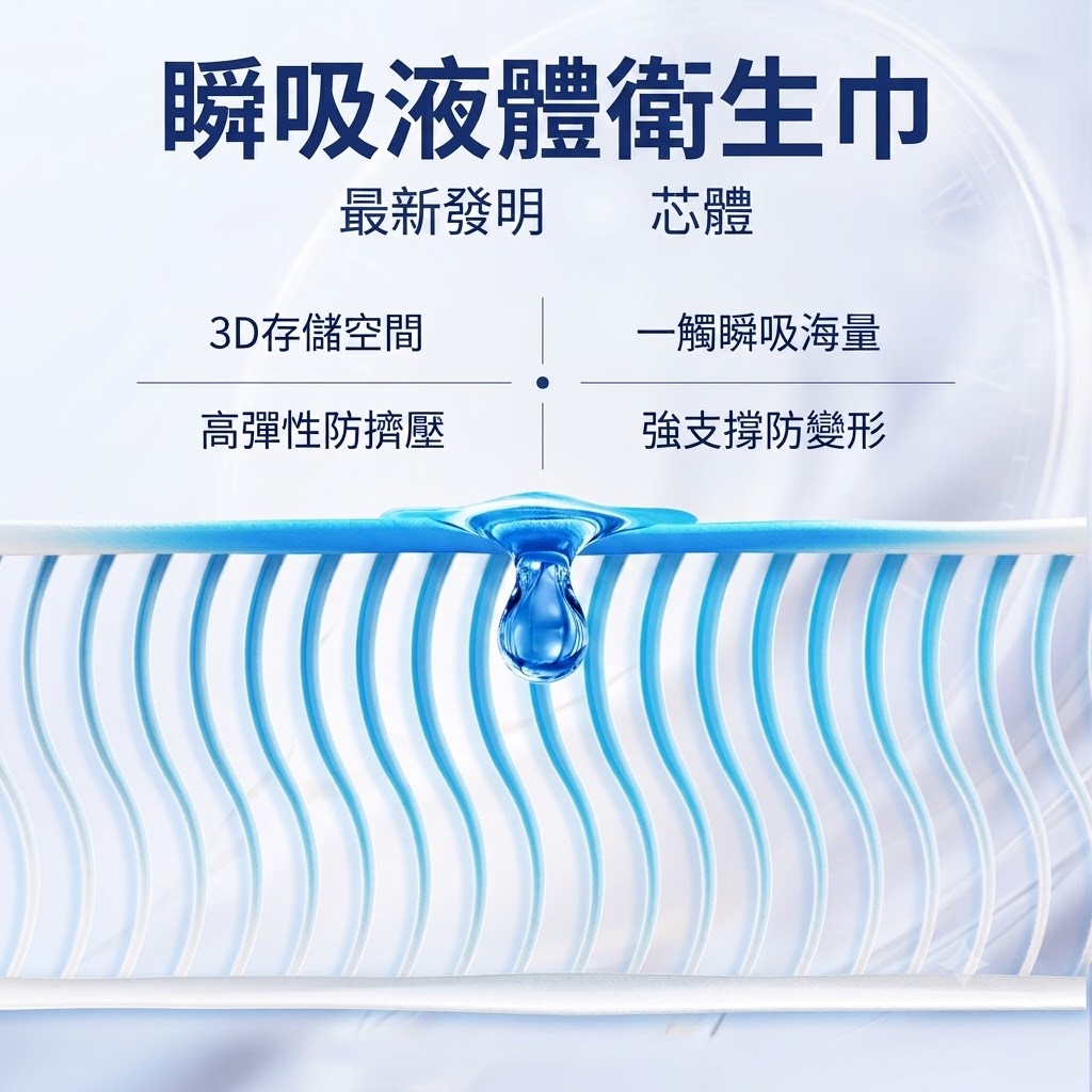 【官方正品】液體衞生棉 安爾樂瞬吸液體衞生巾 極薄三維防漏 245日用10片