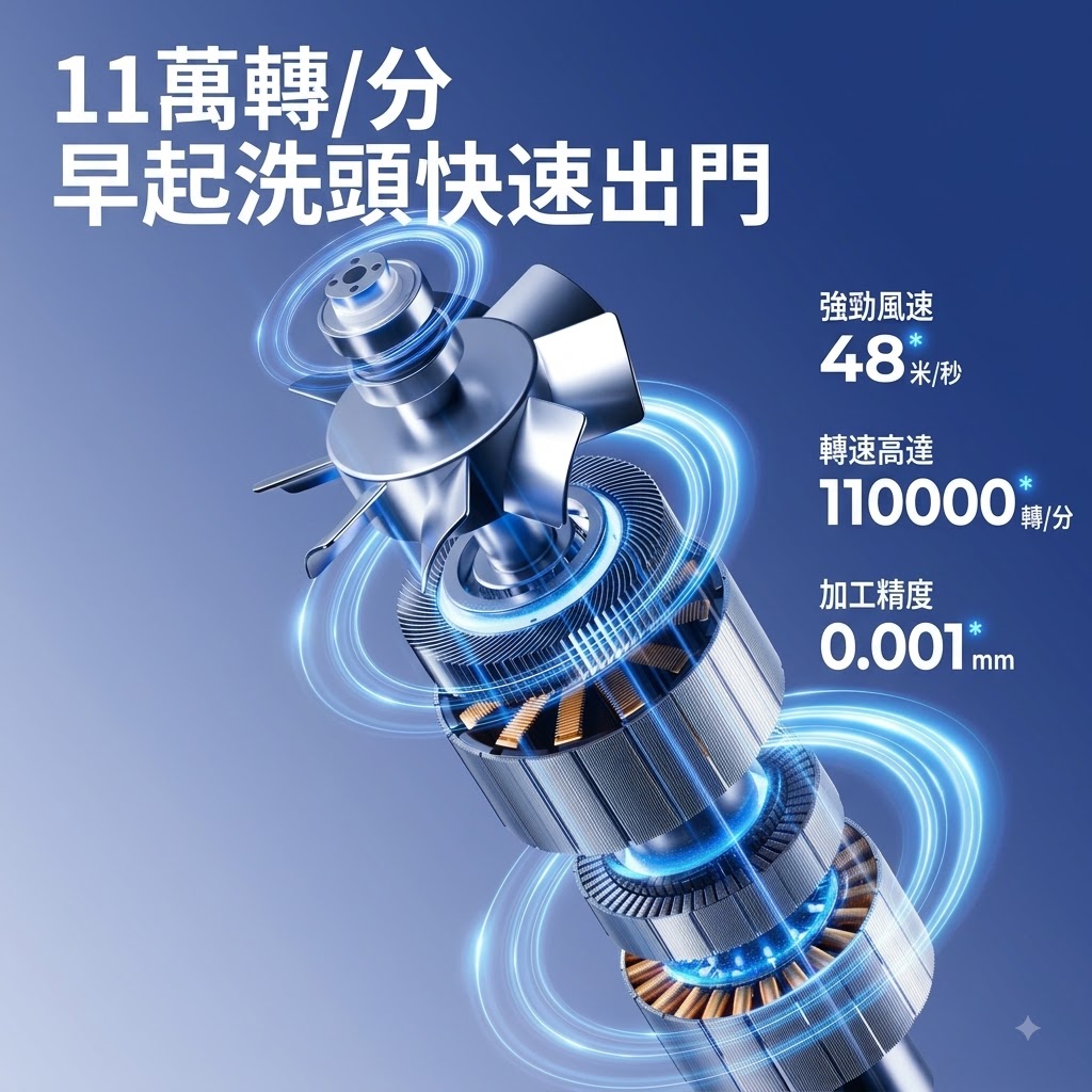 德國本博吹風機負離子護髮靜音速幹家用2026新款電吹風七夕禮物