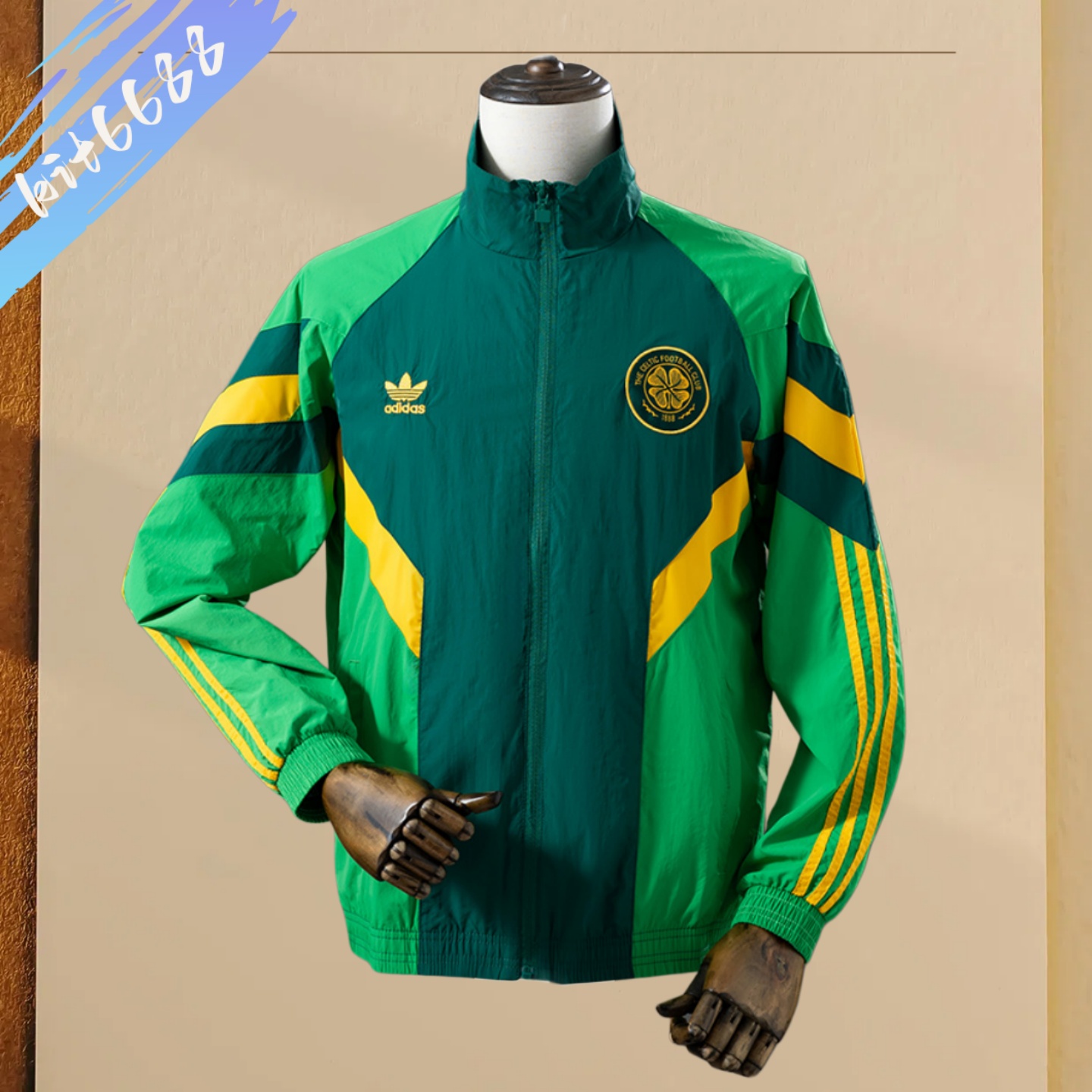 2025/2026 Celtic double-sided Embroidered Football Windbreaker