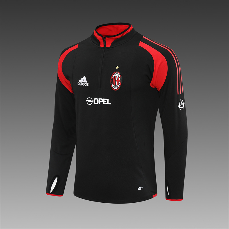 04/05 AC Milan Retro Training Shirt Long Sleeve Football Shirt