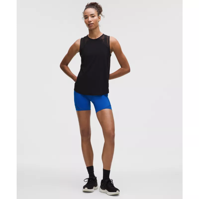 Fast and Free High-Rise Lace Trim Short 6