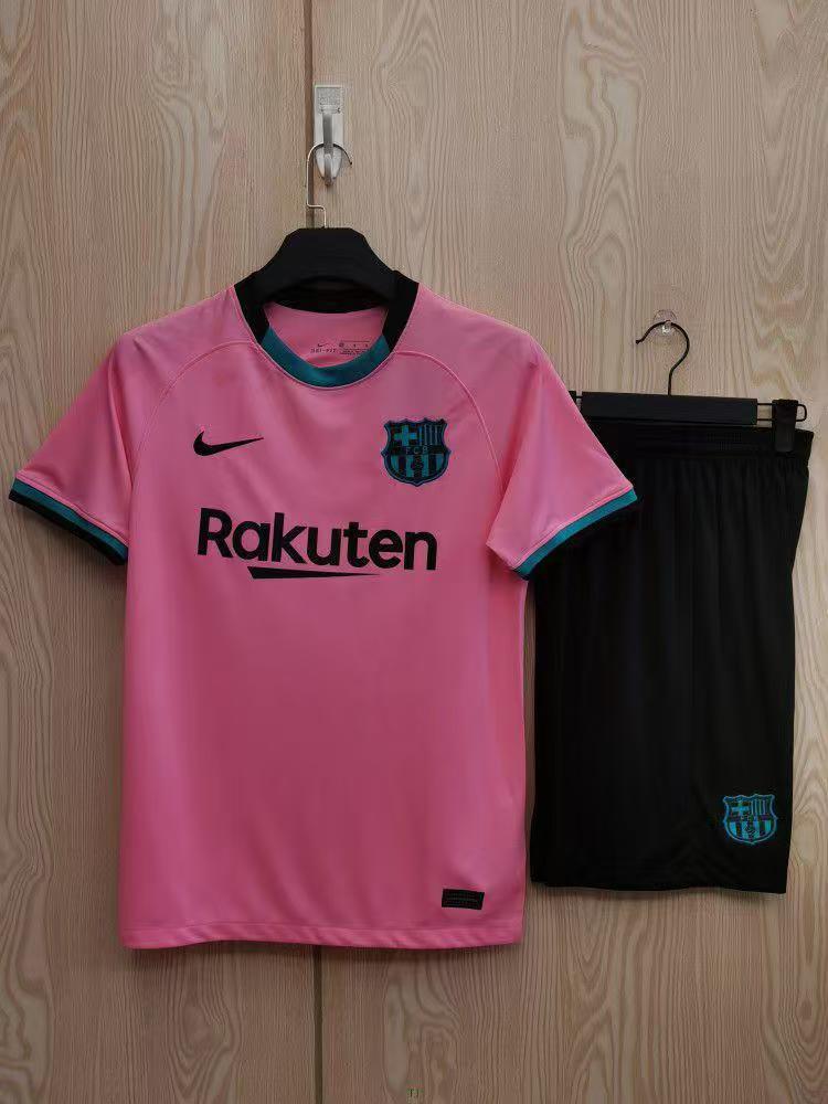 20 21 Barcelona home and away pink kit