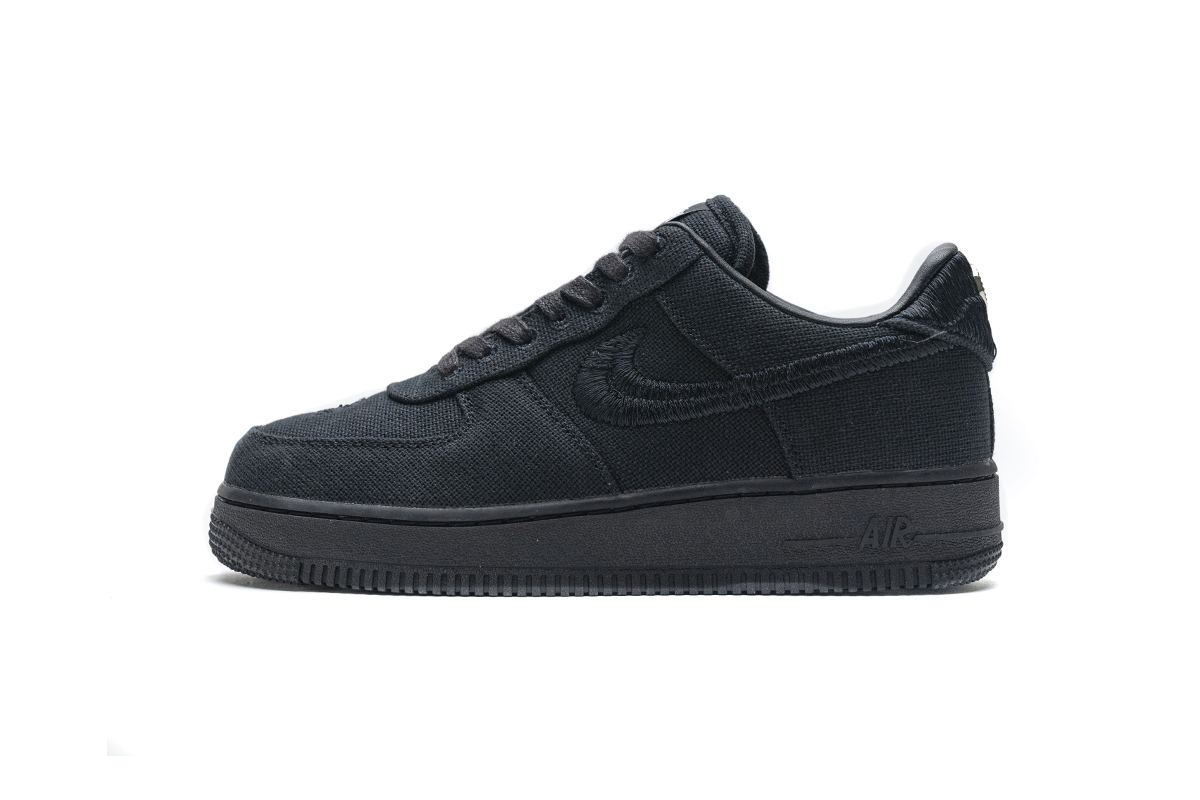 Nike Air Force 1 Low Stussy Black CZ9084-001