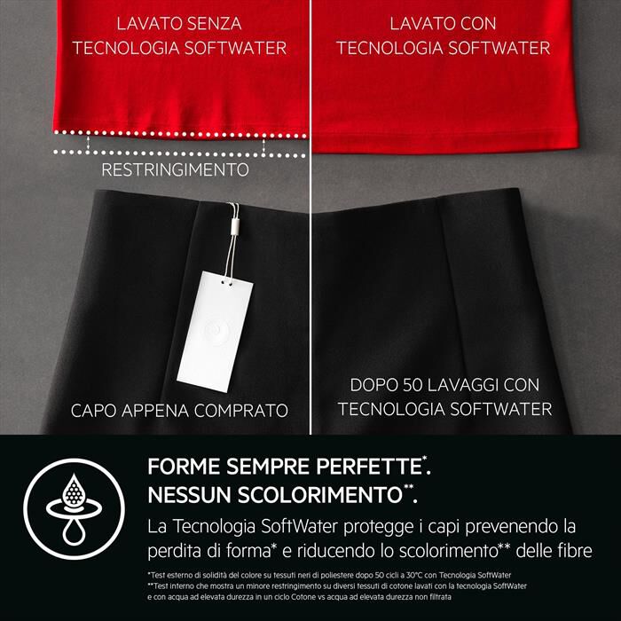 AEG - Lavatrice LR9H94GBS 9 Kg Classe A-Bianco/oblò nero