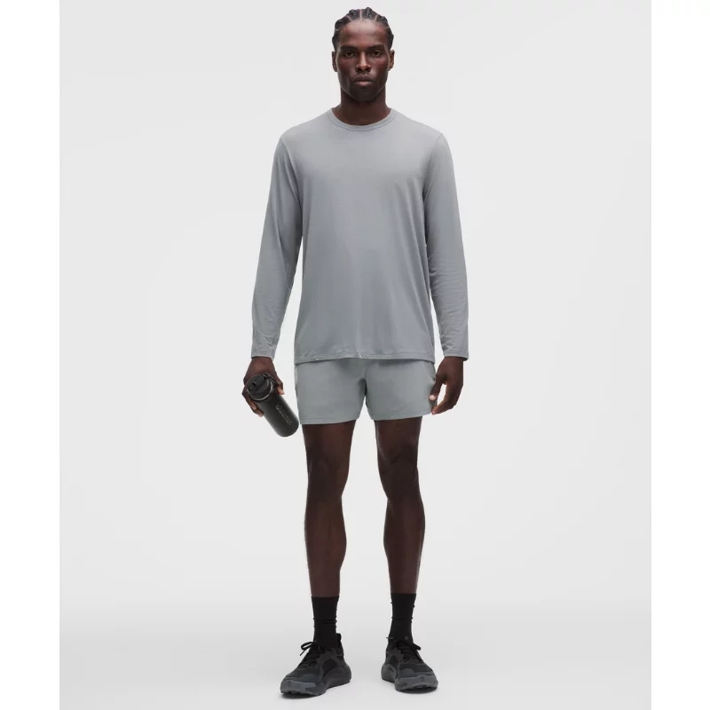 Mile Maker Merino Wool-Blend Long-Sleeve Shirt