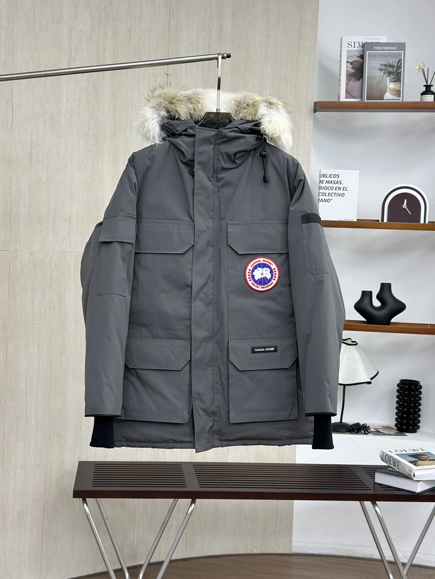 Canada Goose premium quality down jackets are made of 95% goose down.