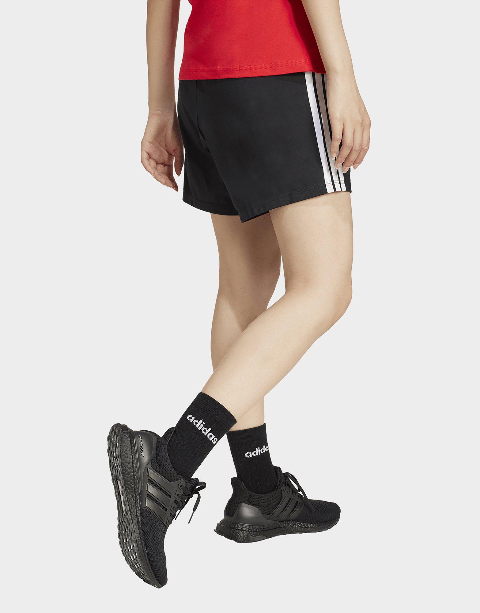 adidas Essentials 3-Streifen Cotton Shorts
