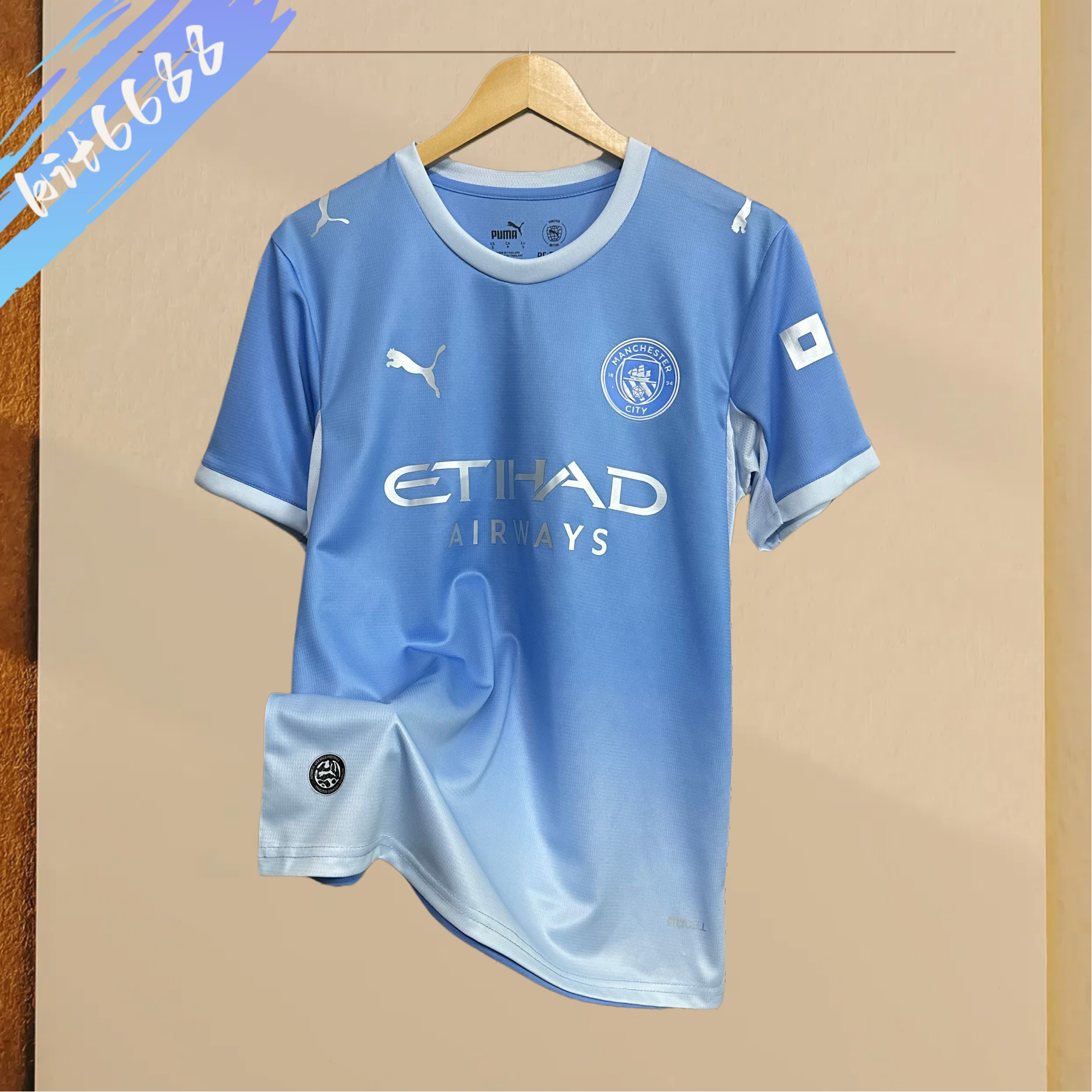 2025/2026 Manchester City Home Football Shirt (Fans version)