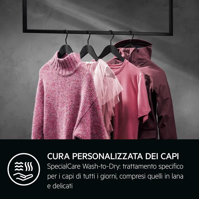 AEG - Lavasciuga LWR9C16BAY 10/6 Kg Classe A/BY-Bianco