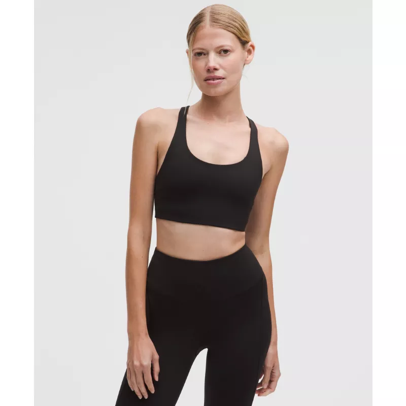 Nulux Strappy-Back Sports Bra Medium Support, B/C Cup