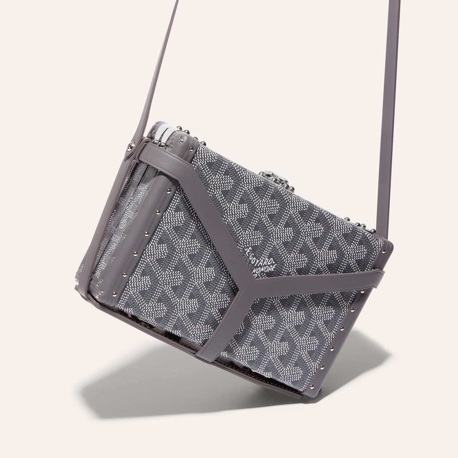 Minaudière Trunk Bag Grey
