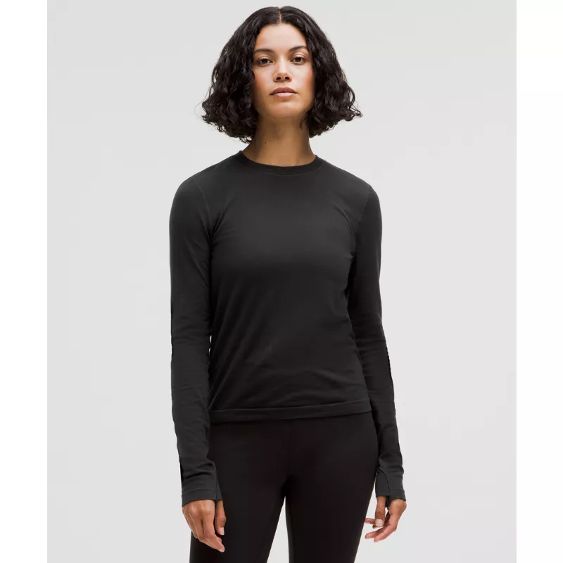 Swiftly Wool Long-Sleeve Shirt Waist Length