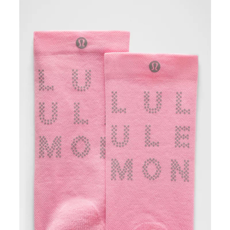 Unisex Power Stride Crew Socks Reflective