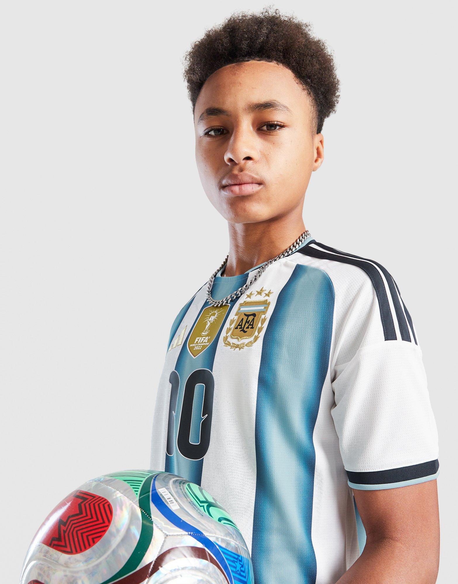 adidas Argentinien 2026 Messi #10 Heim Shirt Kinder