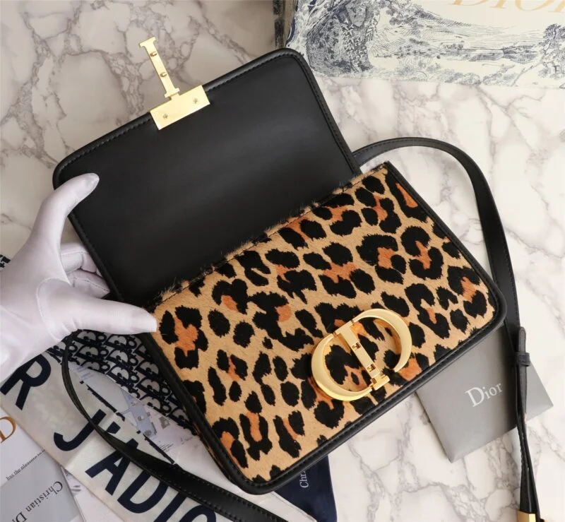 Dior Leopard 30 Montaigne Bag