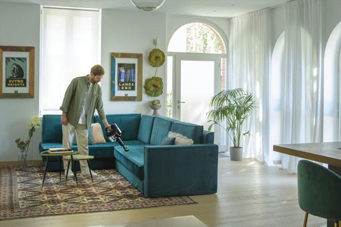 HOOVER - Scopa elettrica senza sacchetto HF410H 011-Magenta