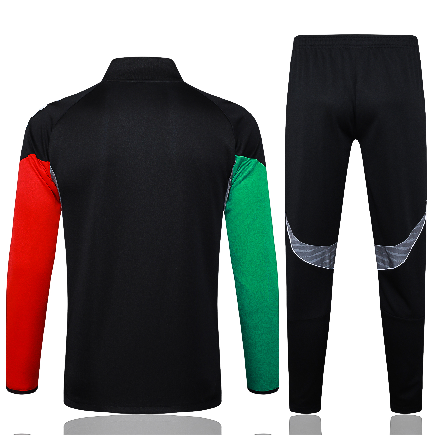 2025/2026 Arsenal Black Adult Full Zip Training Suit (Adult Kit)