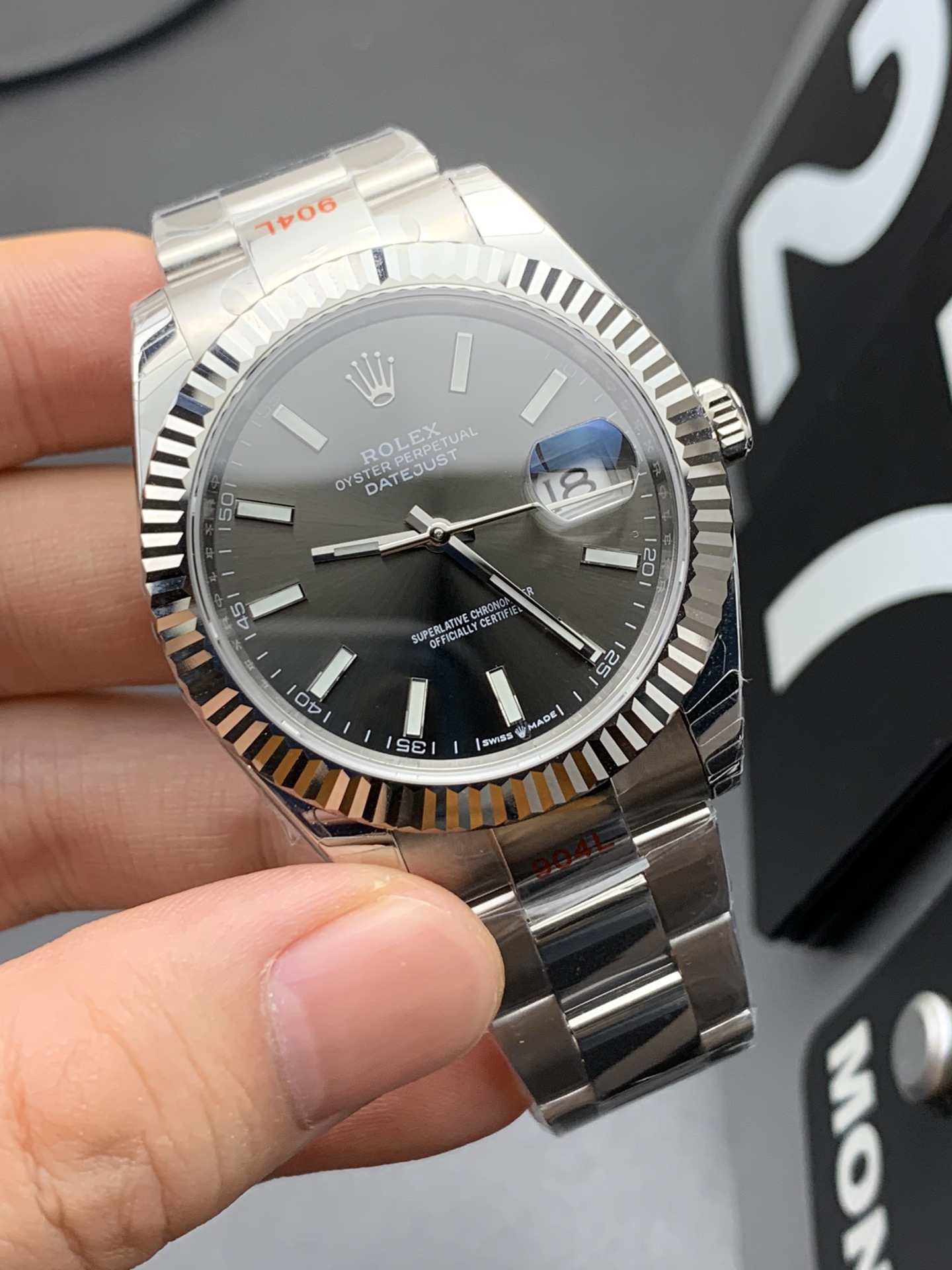 Rolex Datejust 41 Oyster 41mm Oystersteel and white gold M126334-0013