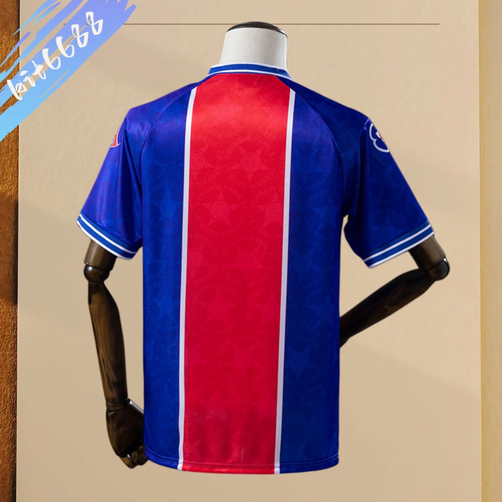 94/95 PSG Paris Saint-Germain home Football Shirt (Retro）