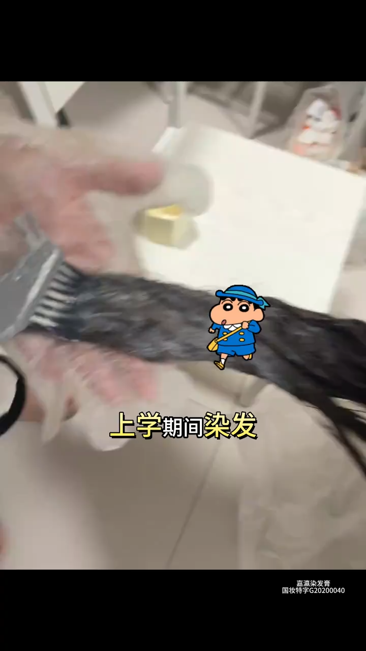 冷霧黑巧色 染髮劑 免漂植物染膏 純天然溫和不刺激 告別布丁頭 統一兩段髮色 送全套染髮工具髮膜