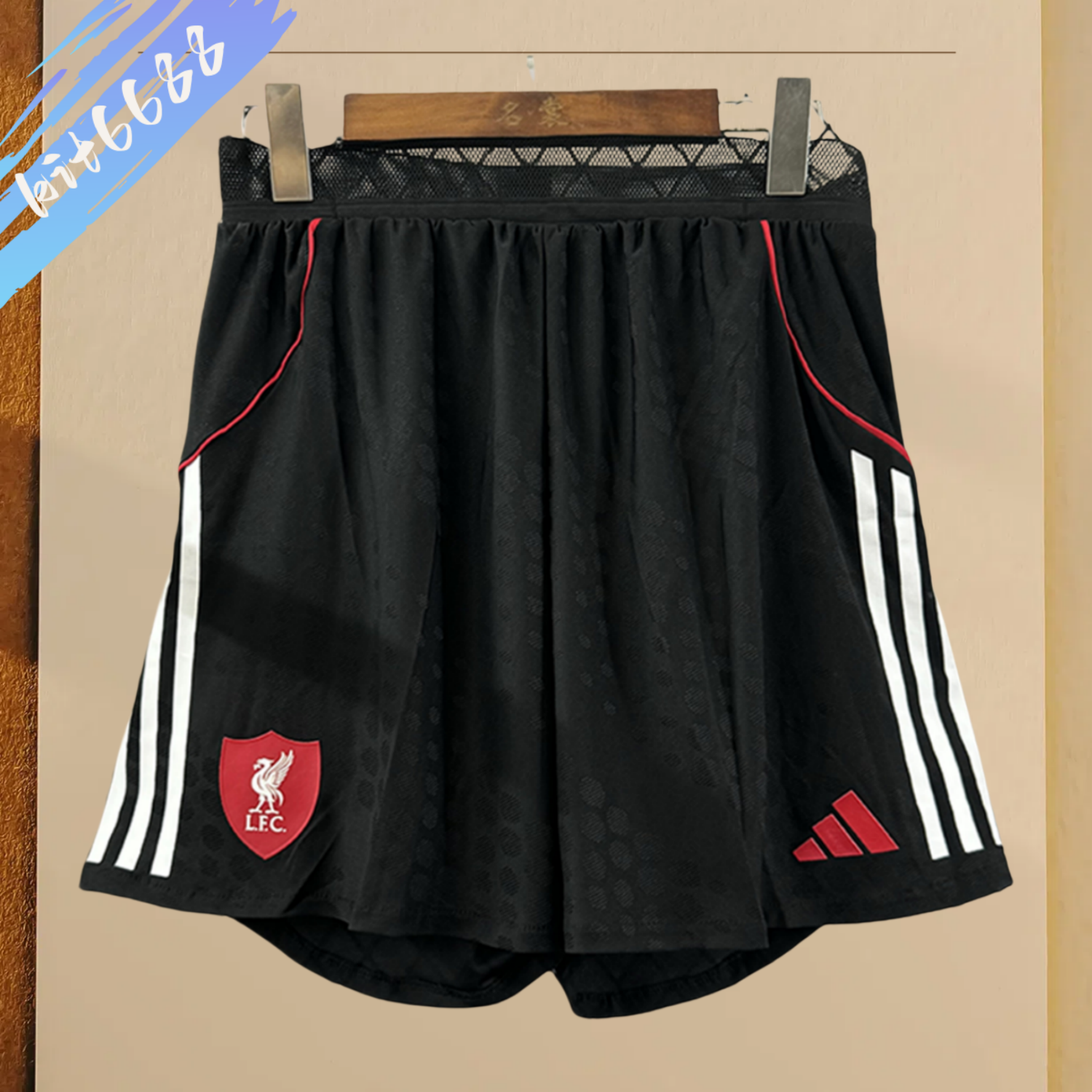 2025/2026 Liverpool FC Black Shorts (Player Edition)