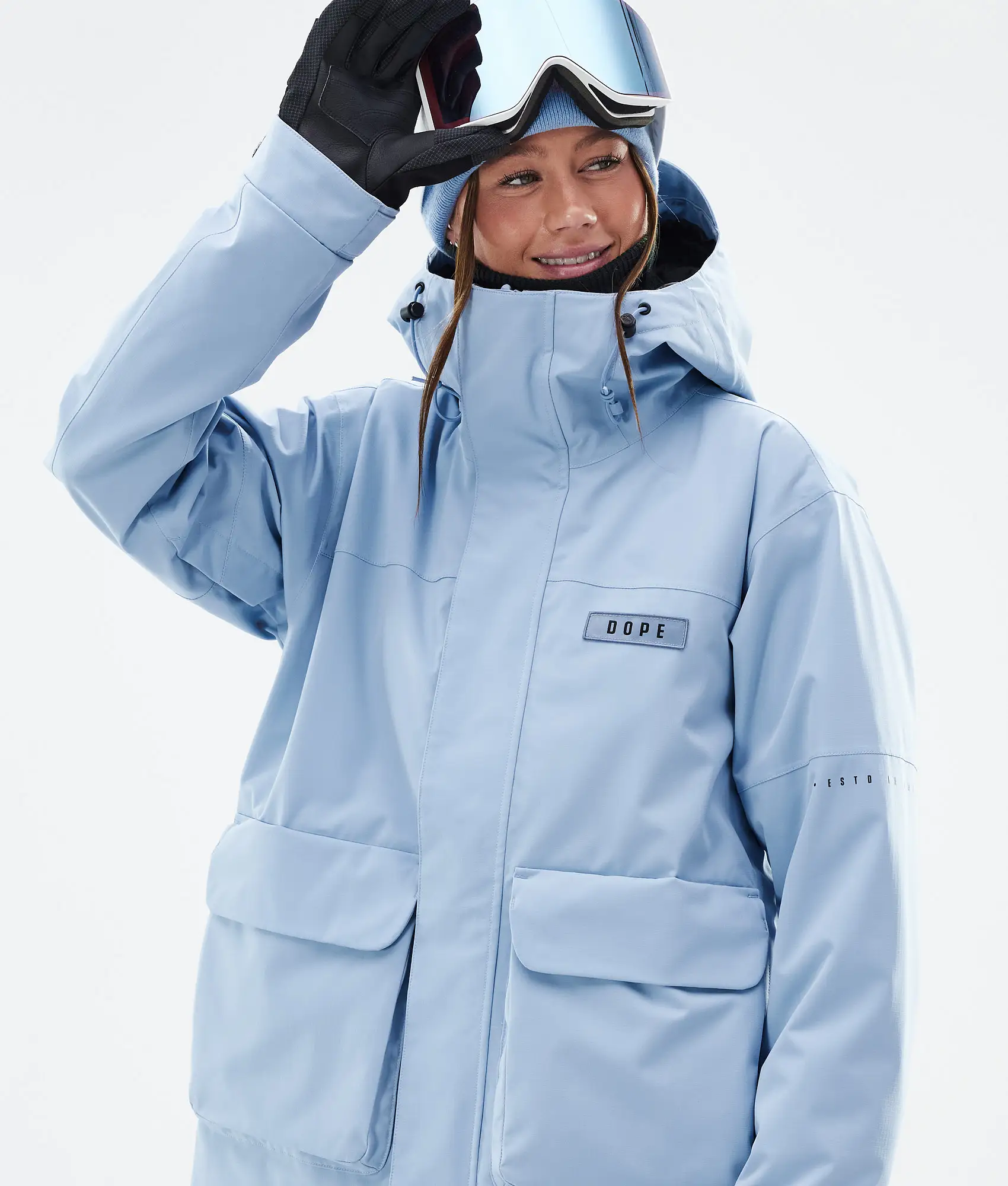 Acme W Snowboard Jacket Women Light Blue