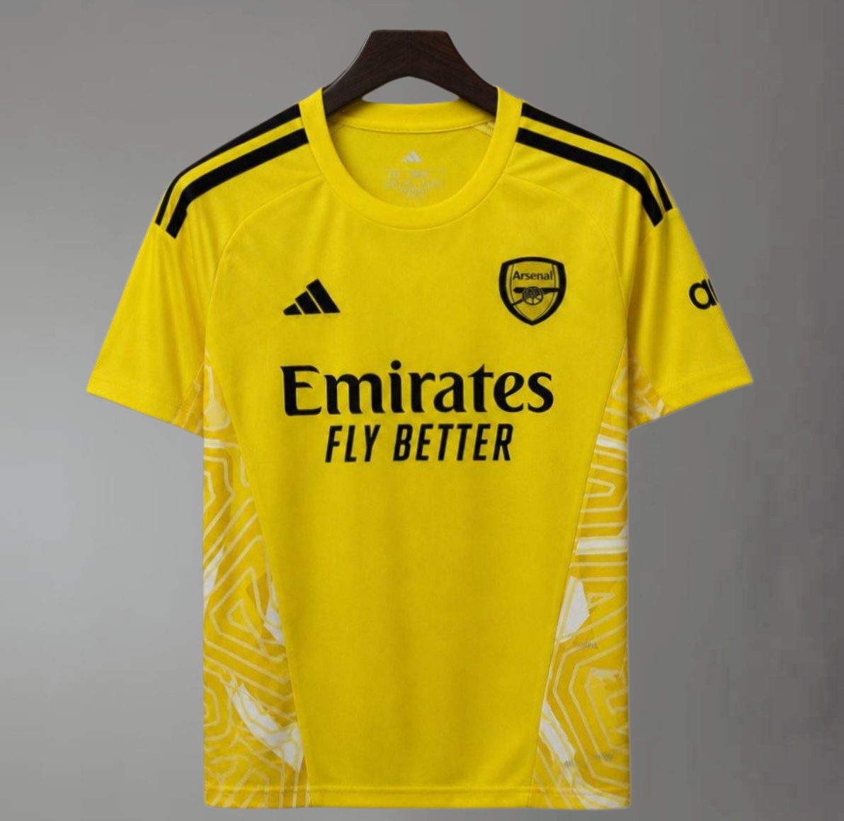 2026/2027 Arsenal Goalkeeper Yellow/White Football Jersey (Fans version)