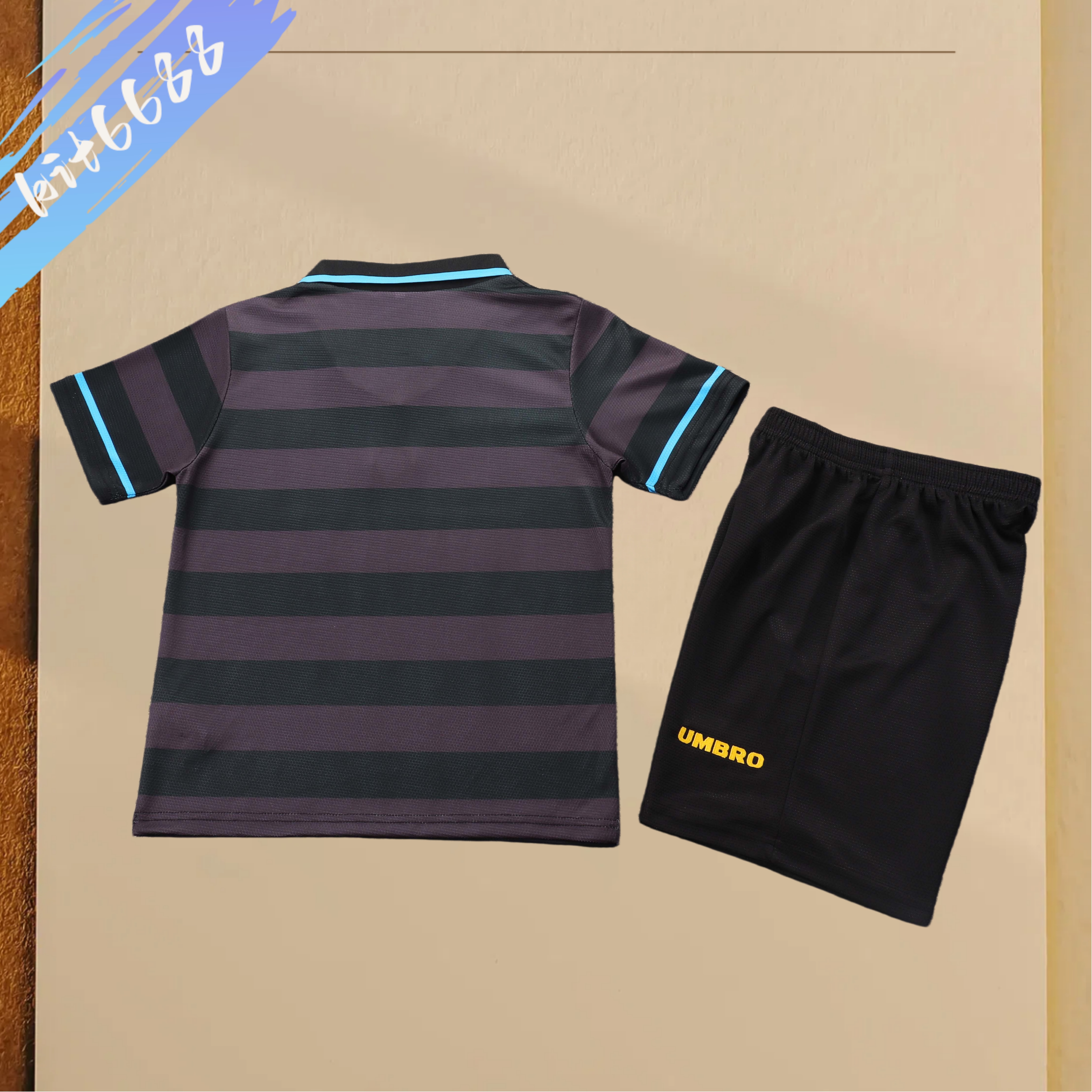 1997/1998 Inter Milan Third Away Retro Football Shirt Kids Kit