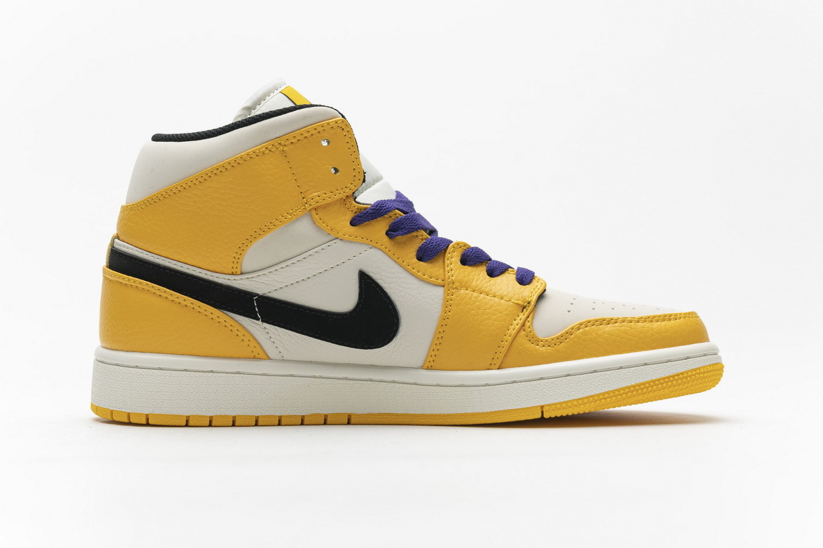 Air Jordan 1 Mid SE Lakers 852542-700