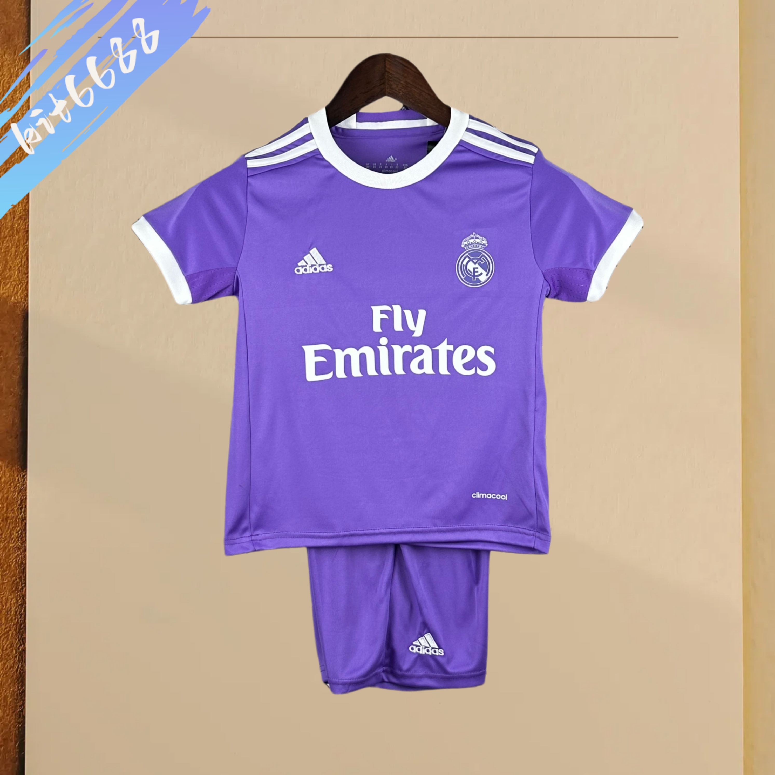 2016/2017 Real Madrid Away Retro Kids Set