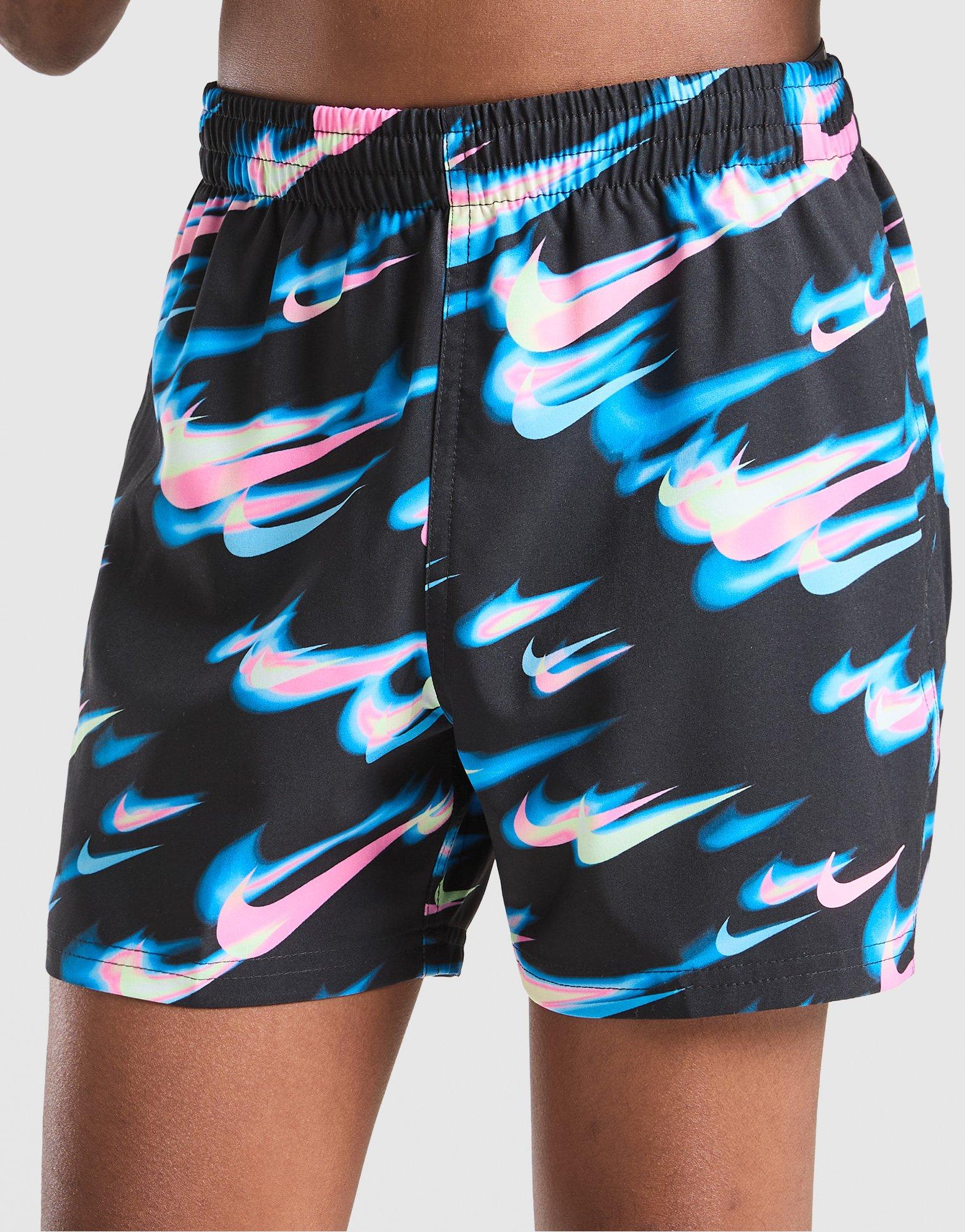 Nike All Over Print Volley Swim Shorts Junior