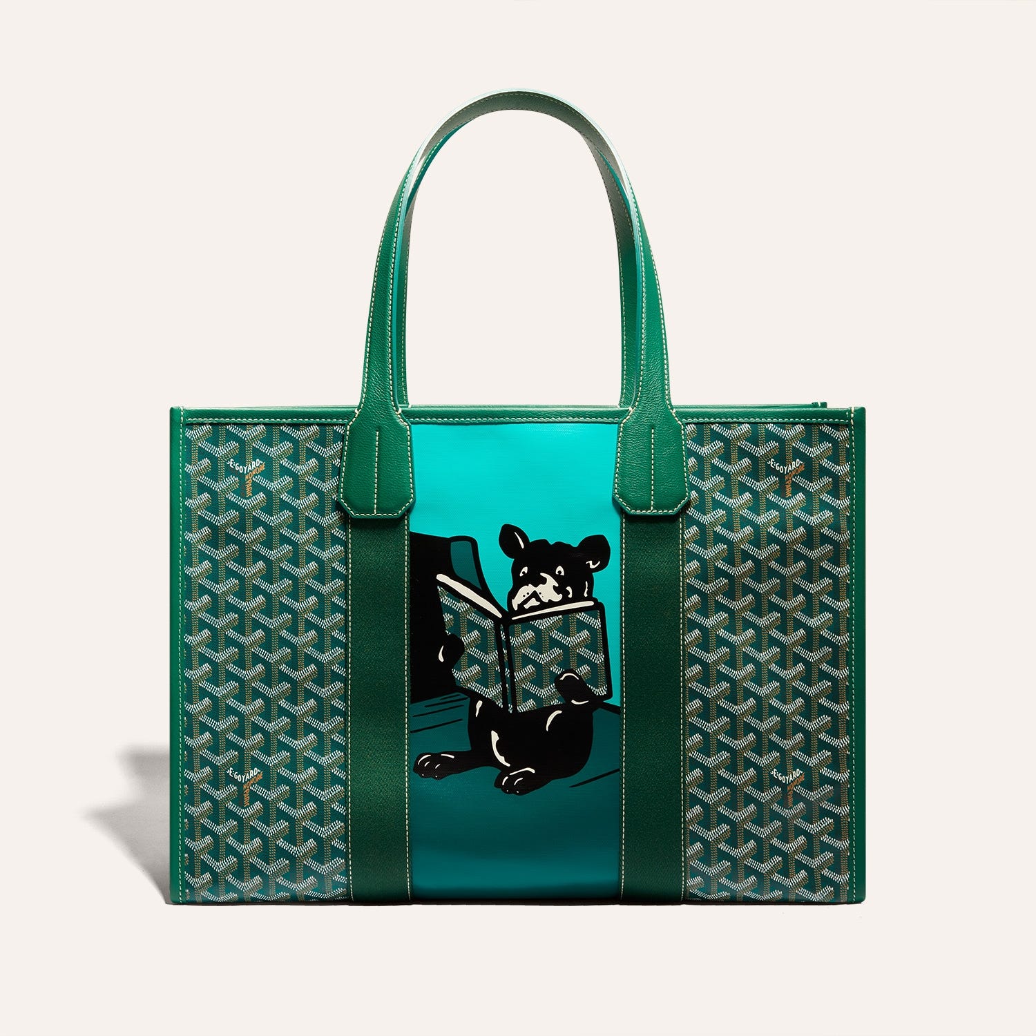 Villette Tote Bag MM Green