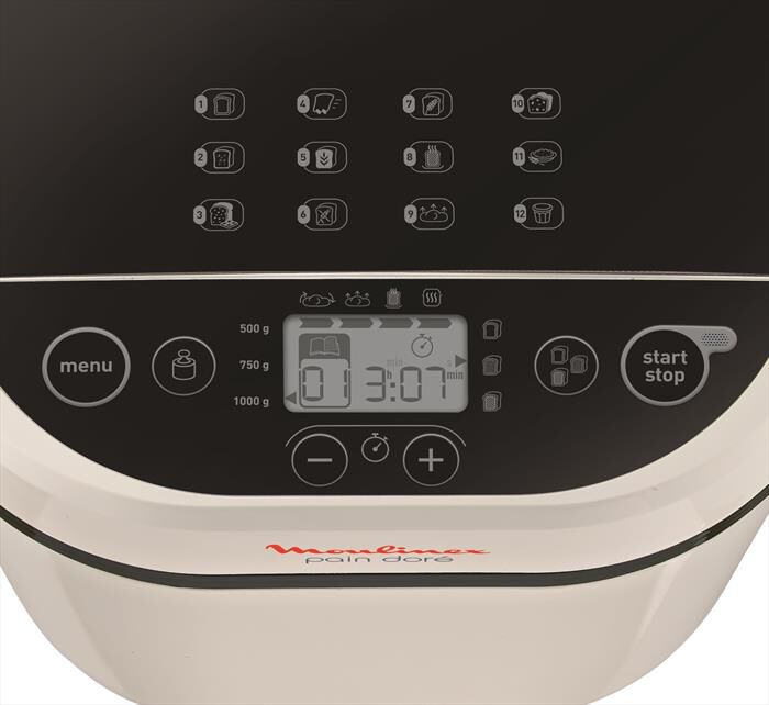 MOULINEX - OW2101  Macchina per il Pane-Bianco