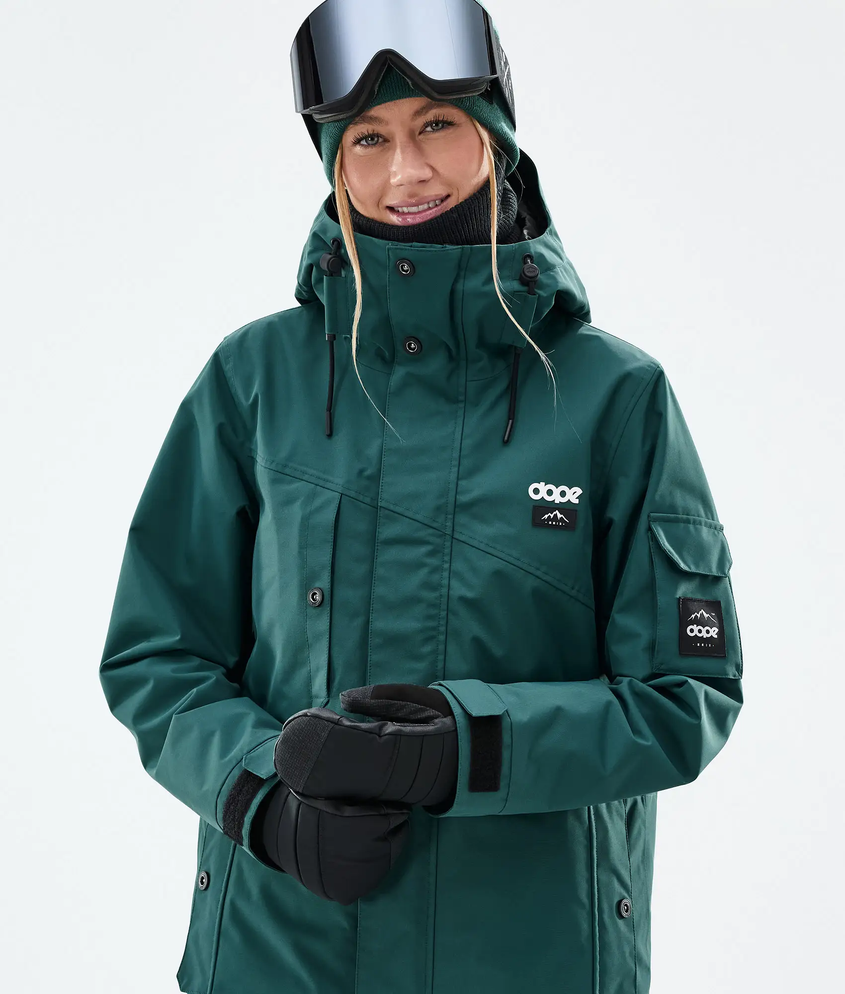 Adept W Snowboard Jacket Women Bottle Green