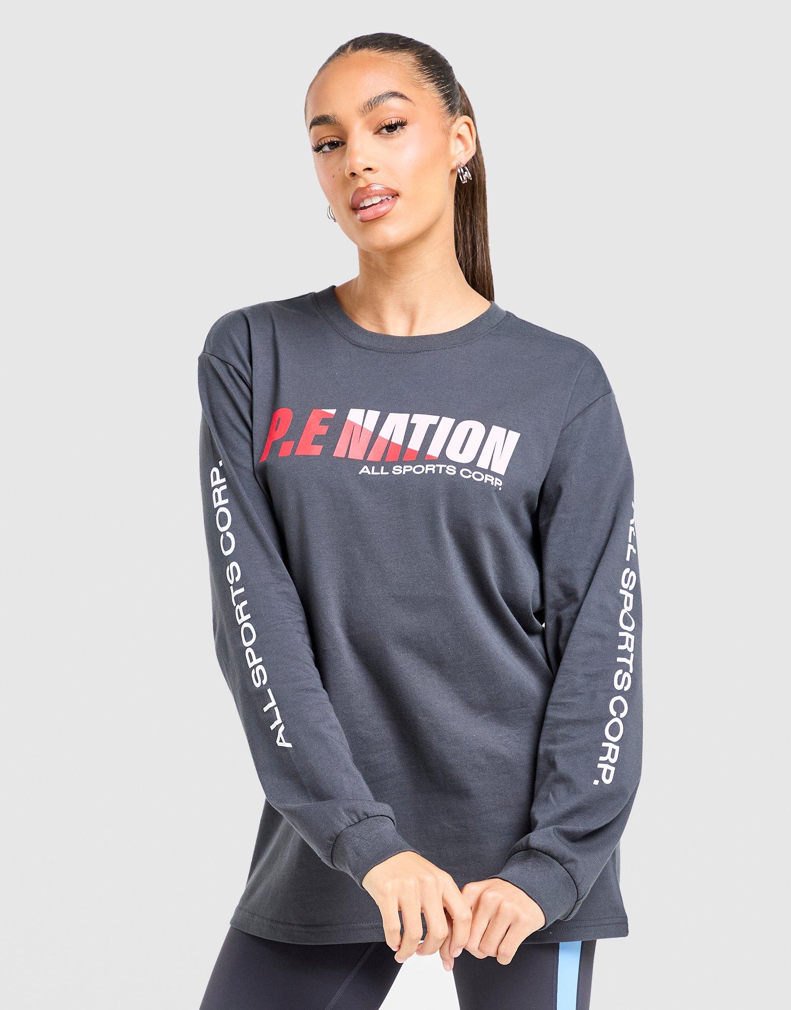 PE Nation Drill Long Sleeve Top Damen