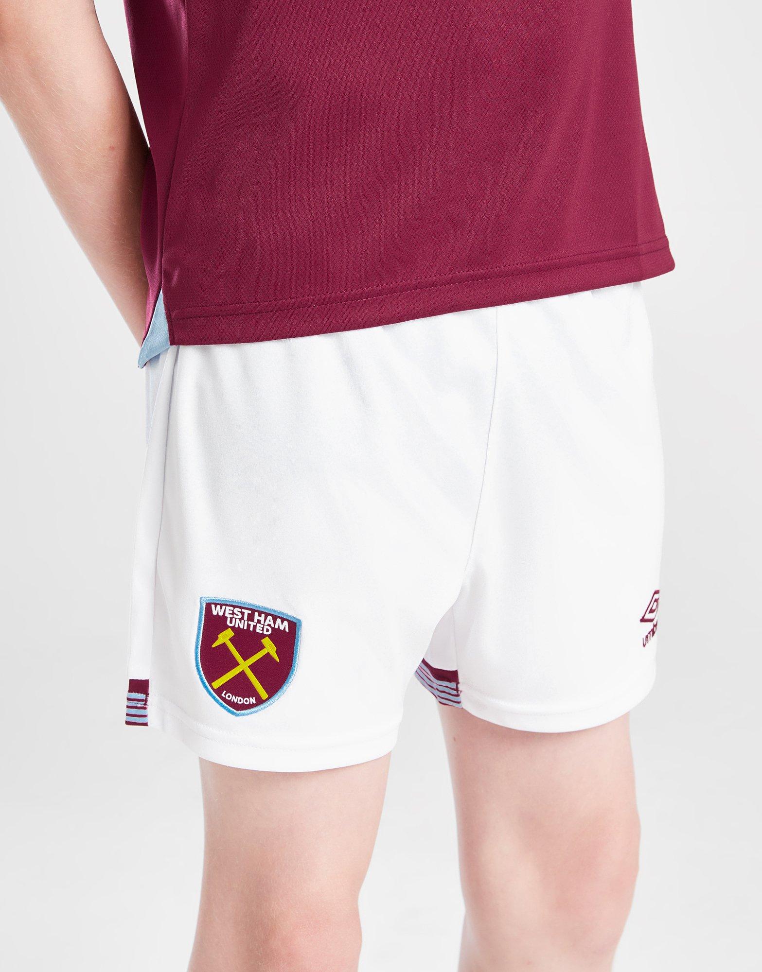 Umbro West Ham United FC 2025/26 Heim Shorts Kinder