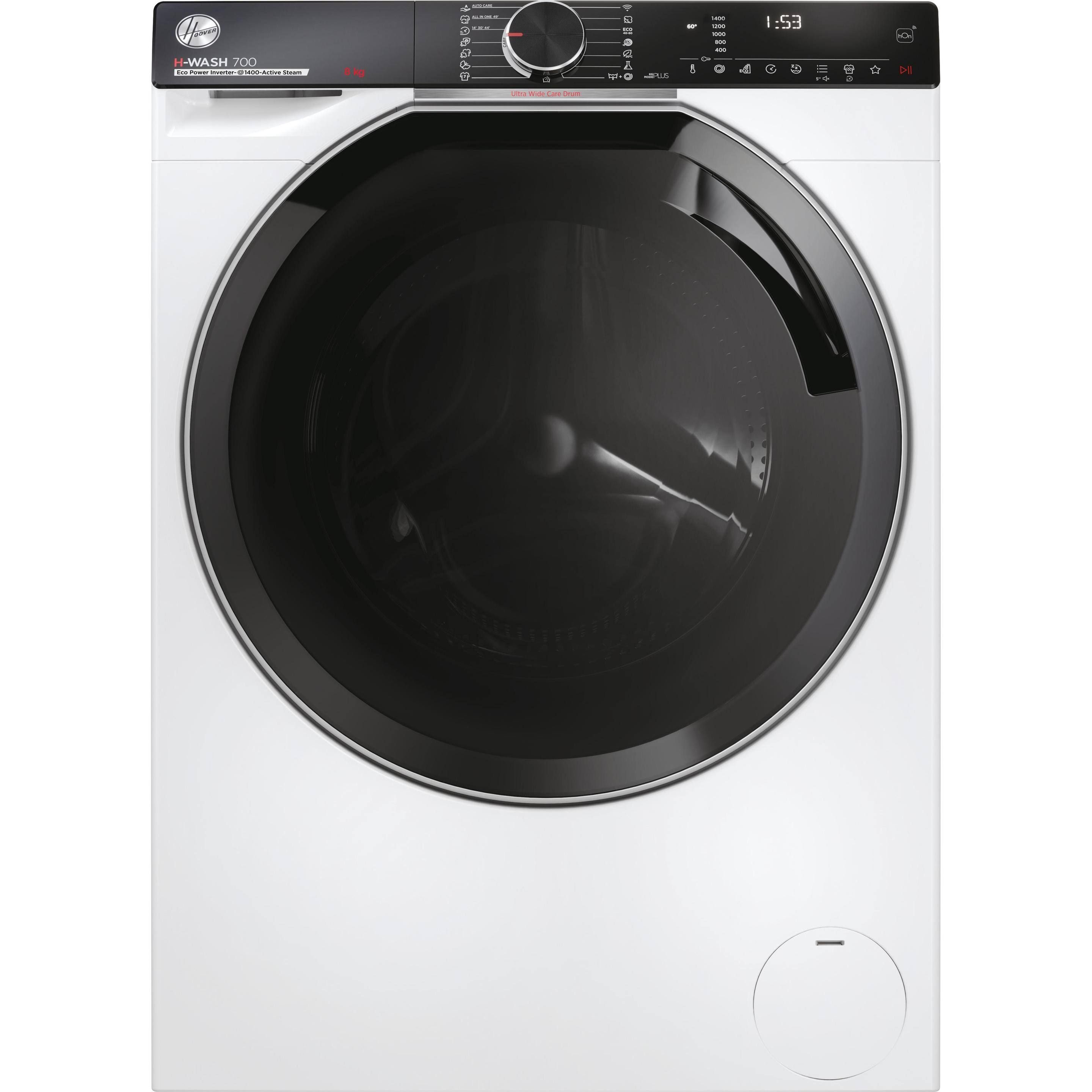Hoover H-WASH 700 Lavatrice Slim 8 KG 10% più efficente della classe A