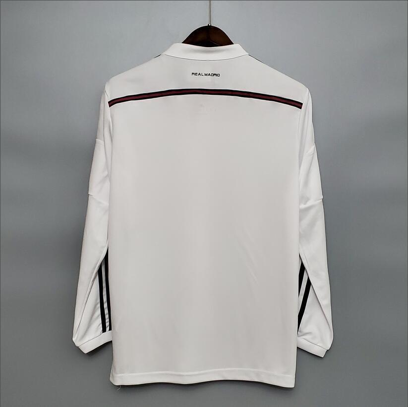 2013/2014 Real Madrid home Long Sleeve Retro Football Shirt