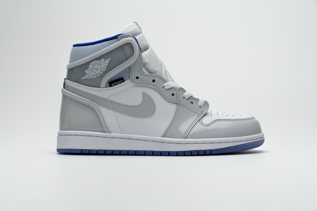 Air Jordan 1 Retro High Zoom White Racer Blue CK6637-104