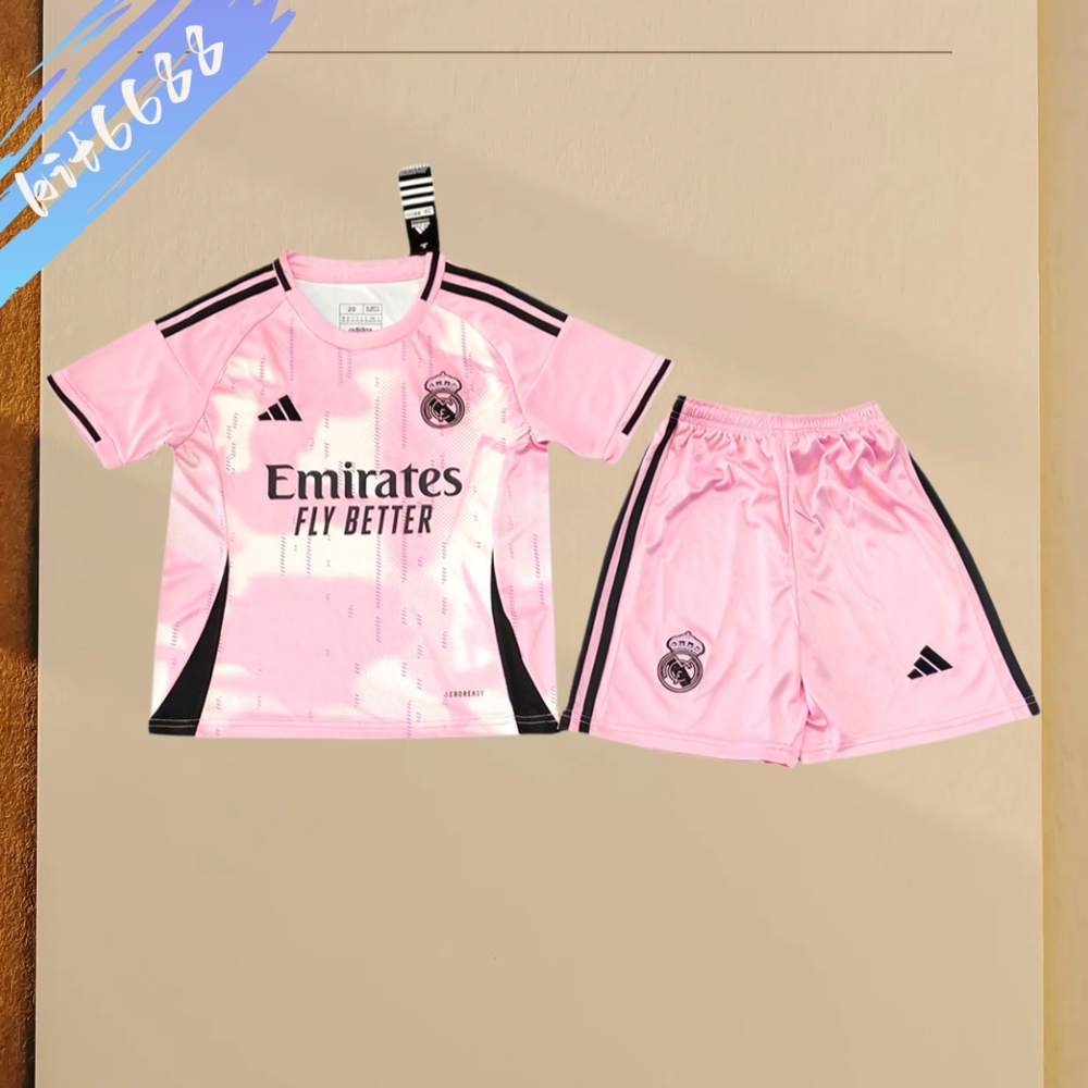 2025/2026 Real Madrid Special Edition Kids Kit (Kids Kit socks)