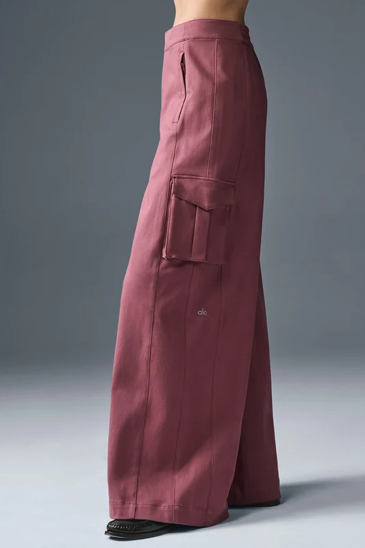 Show Off Cargo Wide Leg Trouser (Regular)
