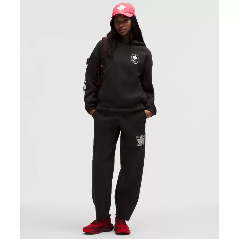 Team Canada Womens Big Cozy Oversized Sweatpant COC Logo