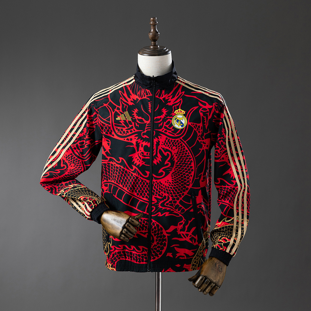 2024/2025 Real Madrid double-sided windbreaker