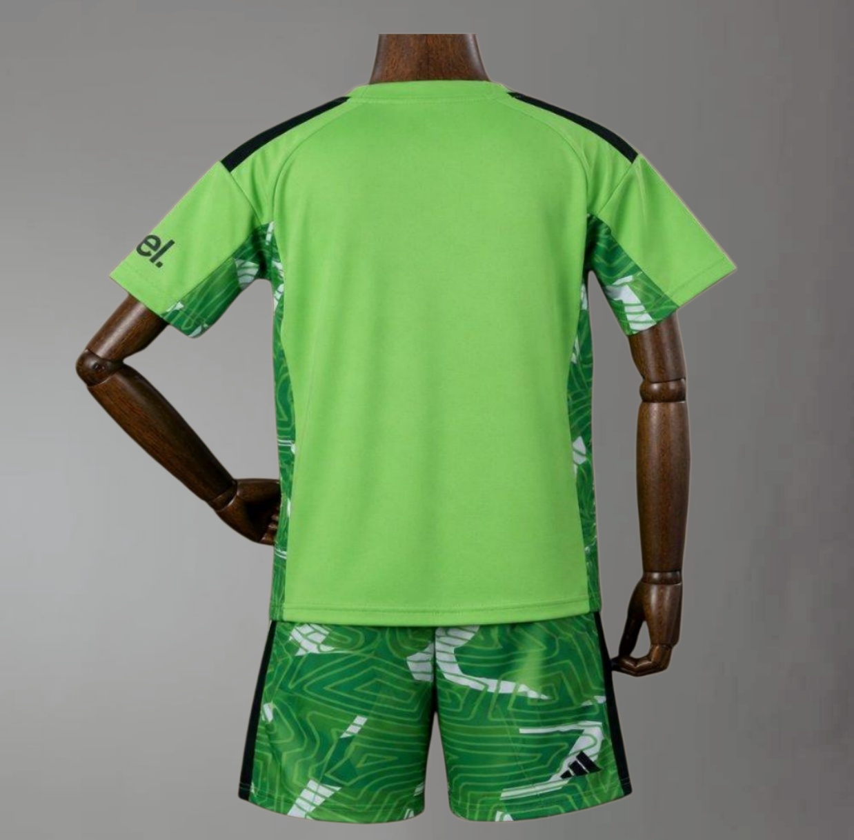 2026/2027 Arsenal Goalkeeper Neon Green/Dark Green Football Shirt (Adult Kids Kit socks)